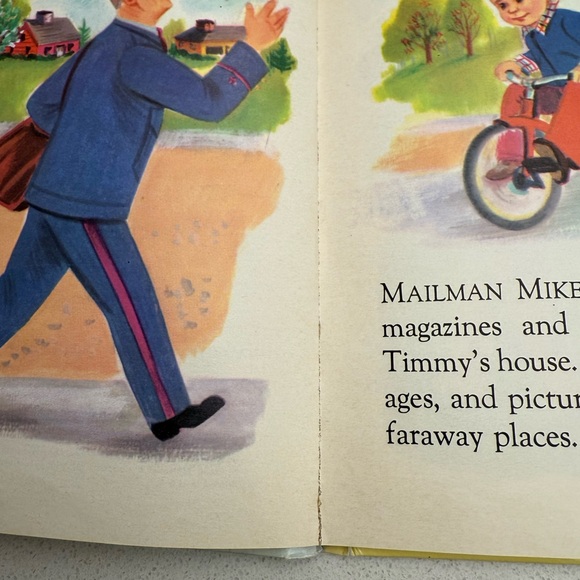 Vintage Children's Book 'Mailman Mike' by Mabel Watts 1959 - Picture 7 of 14